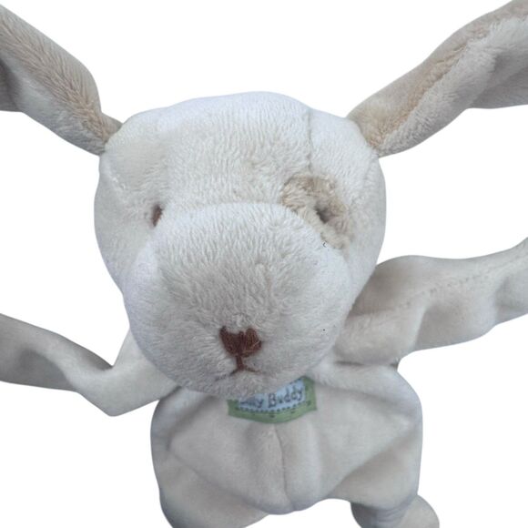 Bunnies by the Bay Silly Buddy Plush Puppy Dog Floppy Lovey Security Blanket 10" - Picture 3 of 12